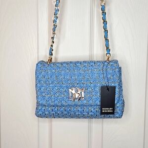 Badgley Mischka small textured shoulder bag